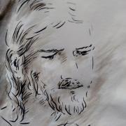 1 mai 2018 evangile du jour illustre par un dessin au lavis de jean joseph chevalier