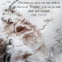 13 Juin 2018, évangile du jour illustré par un dessin au lavis