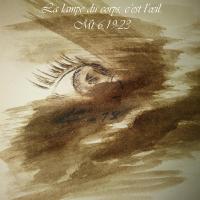 22 Juin 2018, évangile du jour illustré par un dessin au lavis