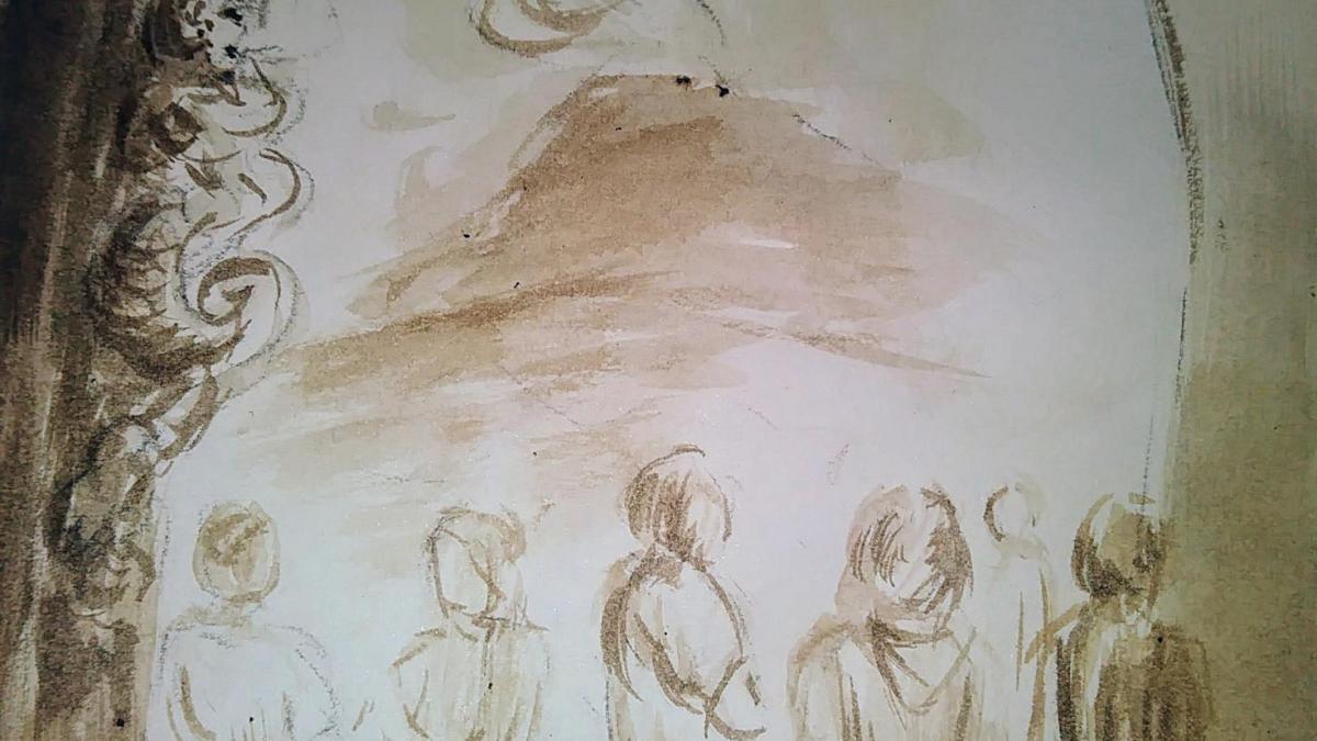 26 juin 2018 evangile du jour illustre par un dessin au lavis de jean joseph chevalier