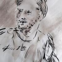 30 Avril 2018, évangile du jour illustré par un dessin au lavis