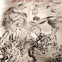 4  Juin 2018, évangile du jour illustré par un dessin au lavis