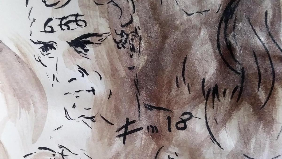 5 mai 2018 evangile du jour illustre par un dessin au lavis de jean joseph chevalier