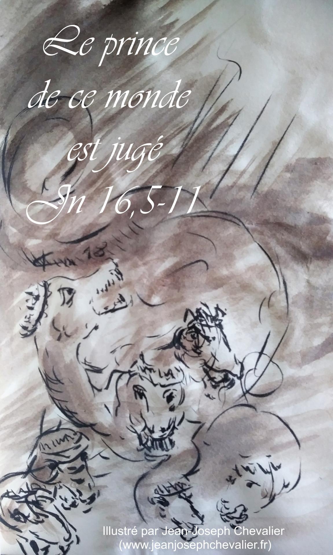 8 mai 2018 evangile du jour illustre par un dessin au lavis de jean joseph chevalier image