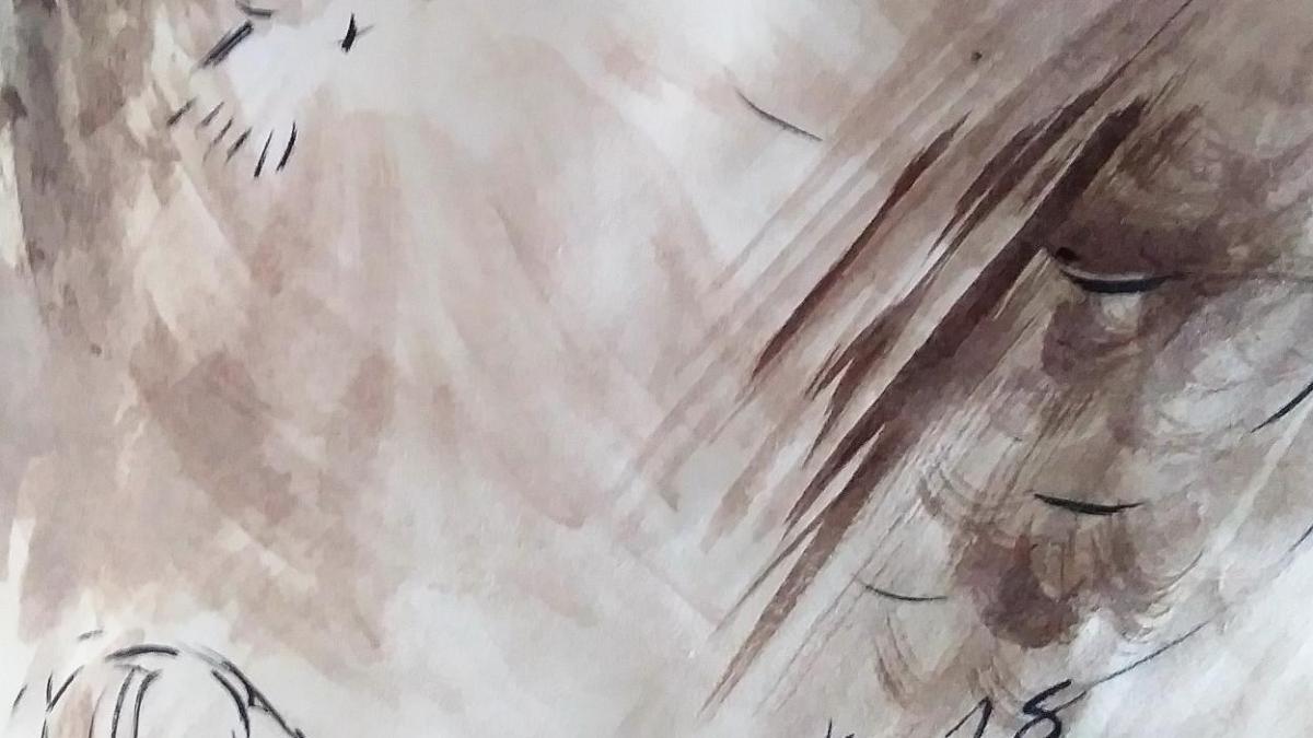 9 mai 2018 evangile du jour illustre par un dessin au lavis de jean joseph chevalier