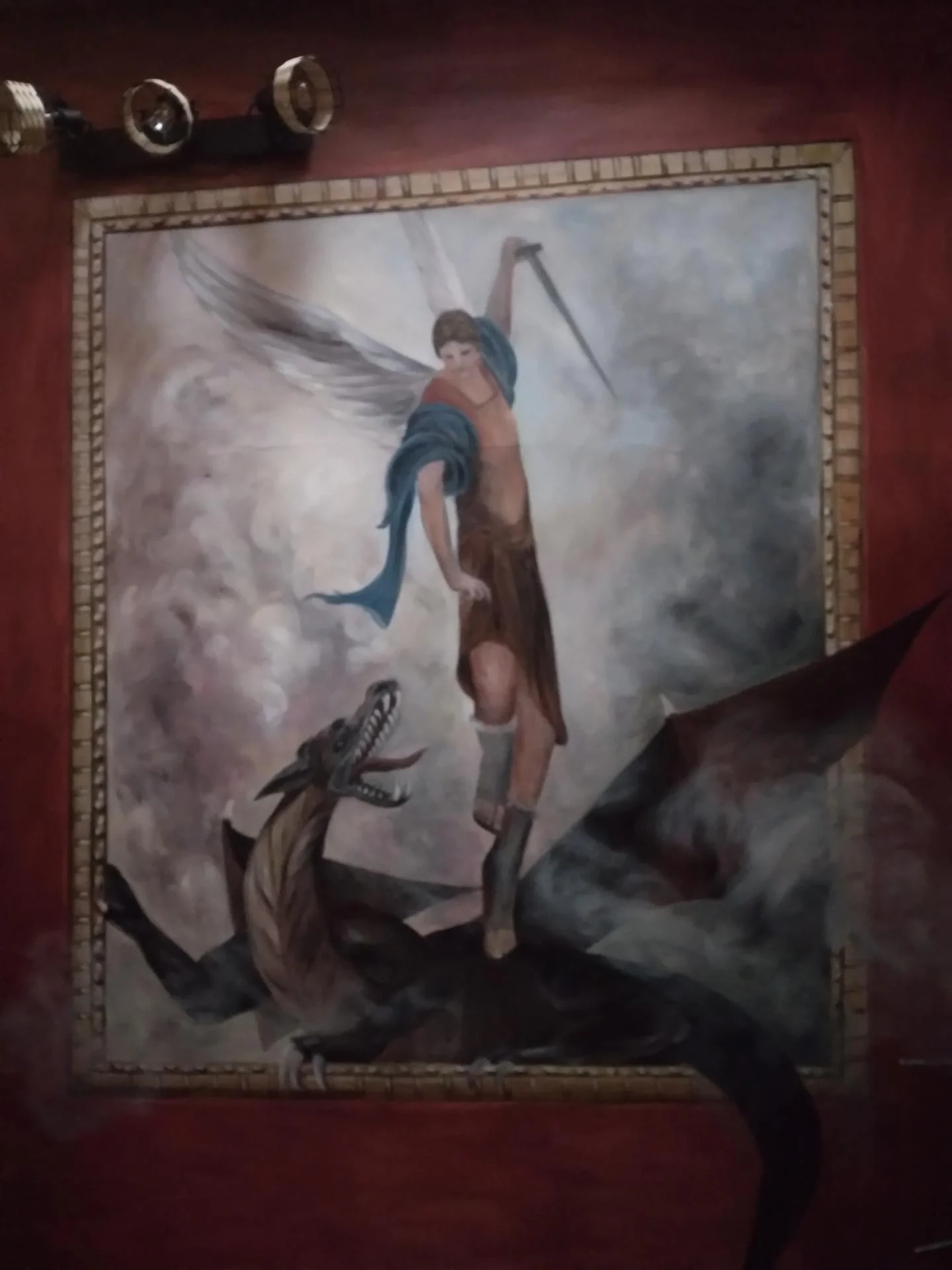 Saint Michel — déformation