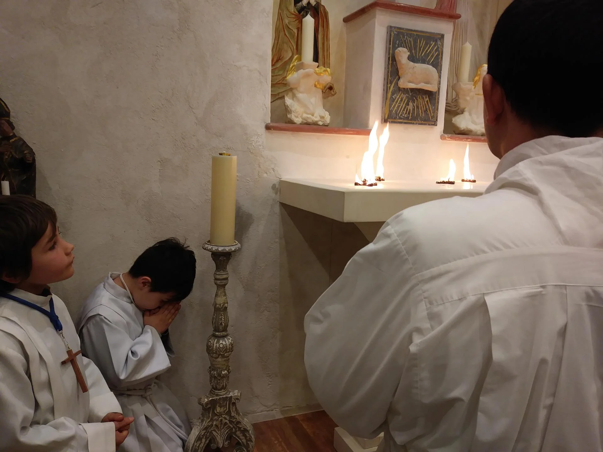 Consécration autel de la Miséricorde Chapelle Missionnaires Toulon