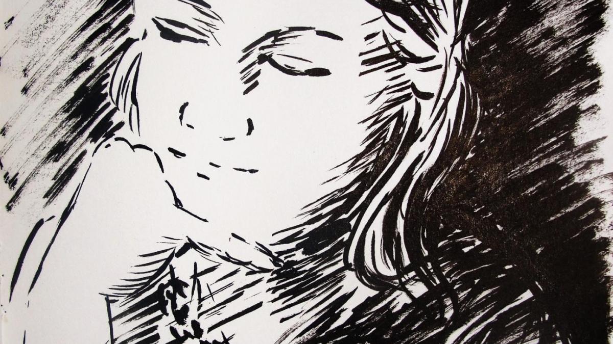 Dessin a la plume de jean joseph chevalier 18