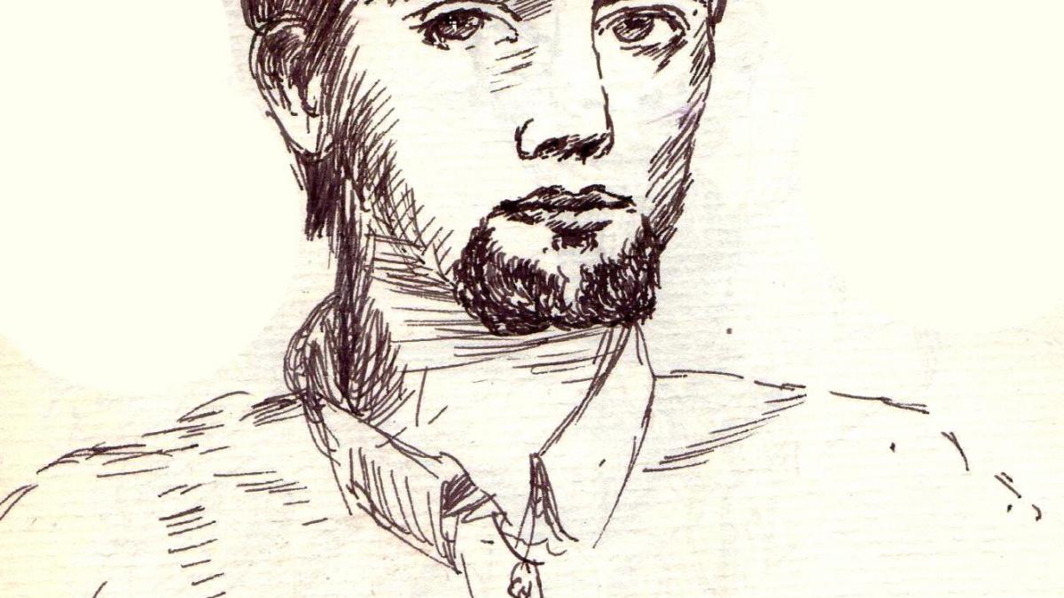 Dessin a la plume de jean joseph chevalier 55