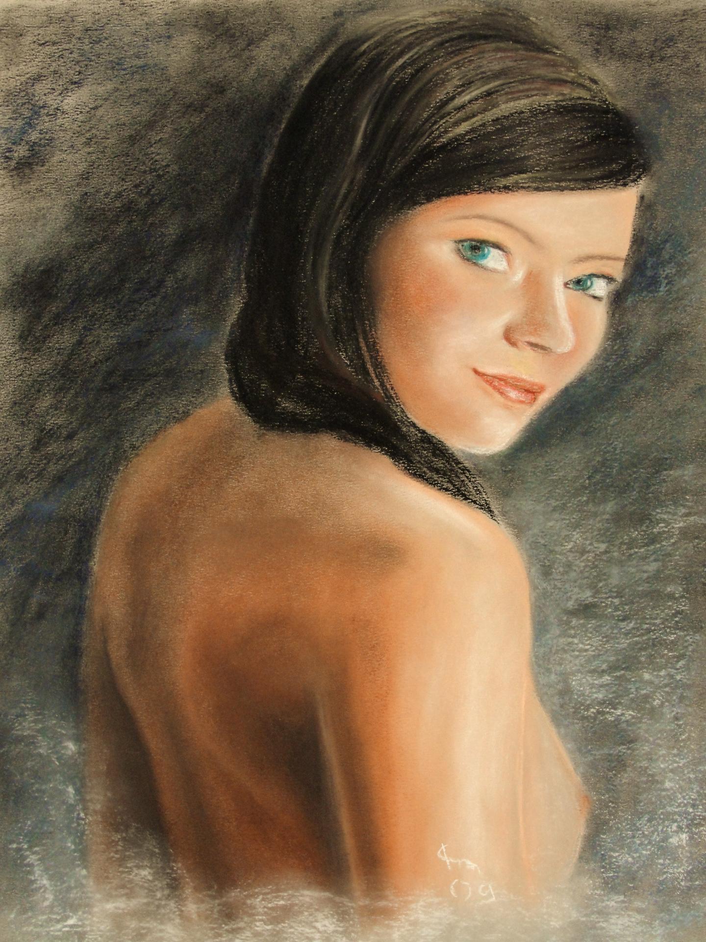 Dessin au pastel de jean joseph chevalier 15