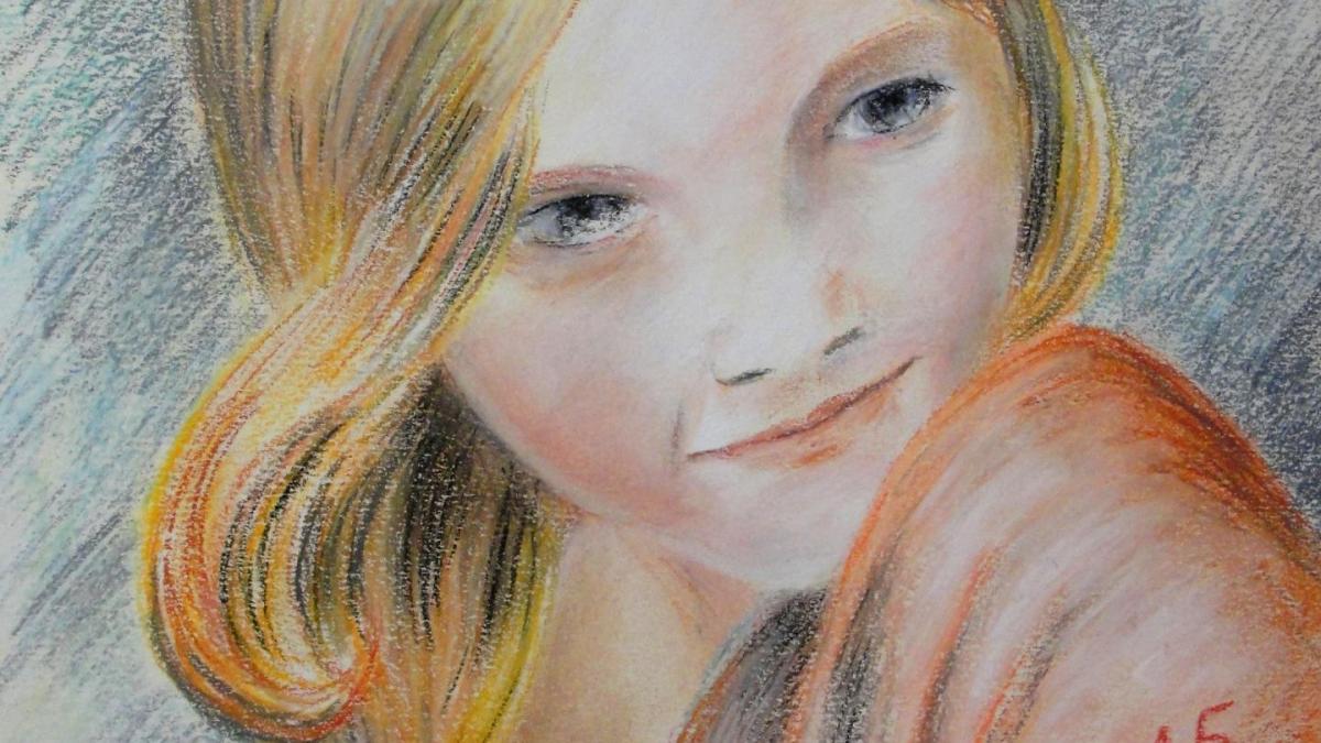 Dessin au pastel de jean joseph chevalier 26