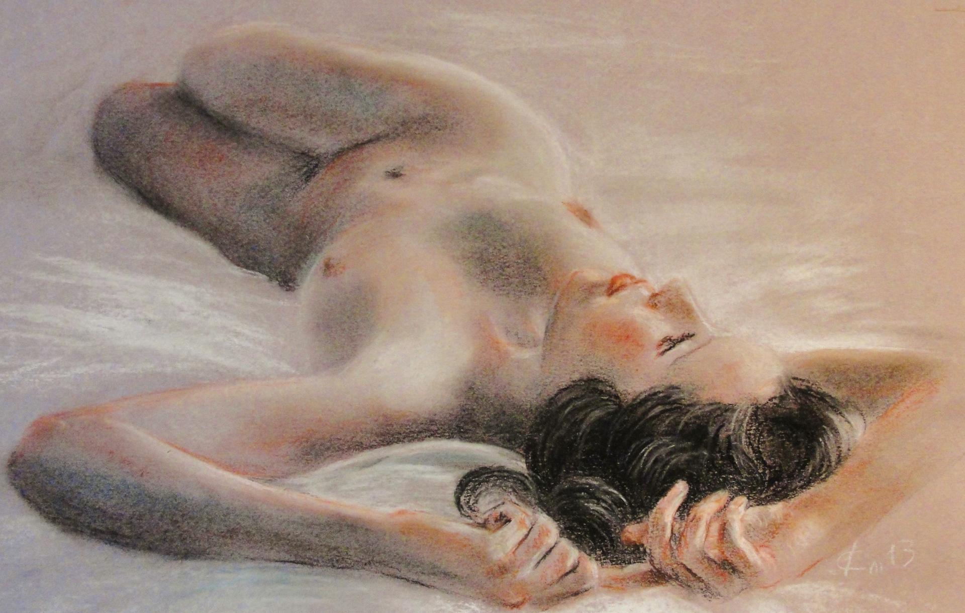 Dessin au pastel de jean joseph chevalier 54