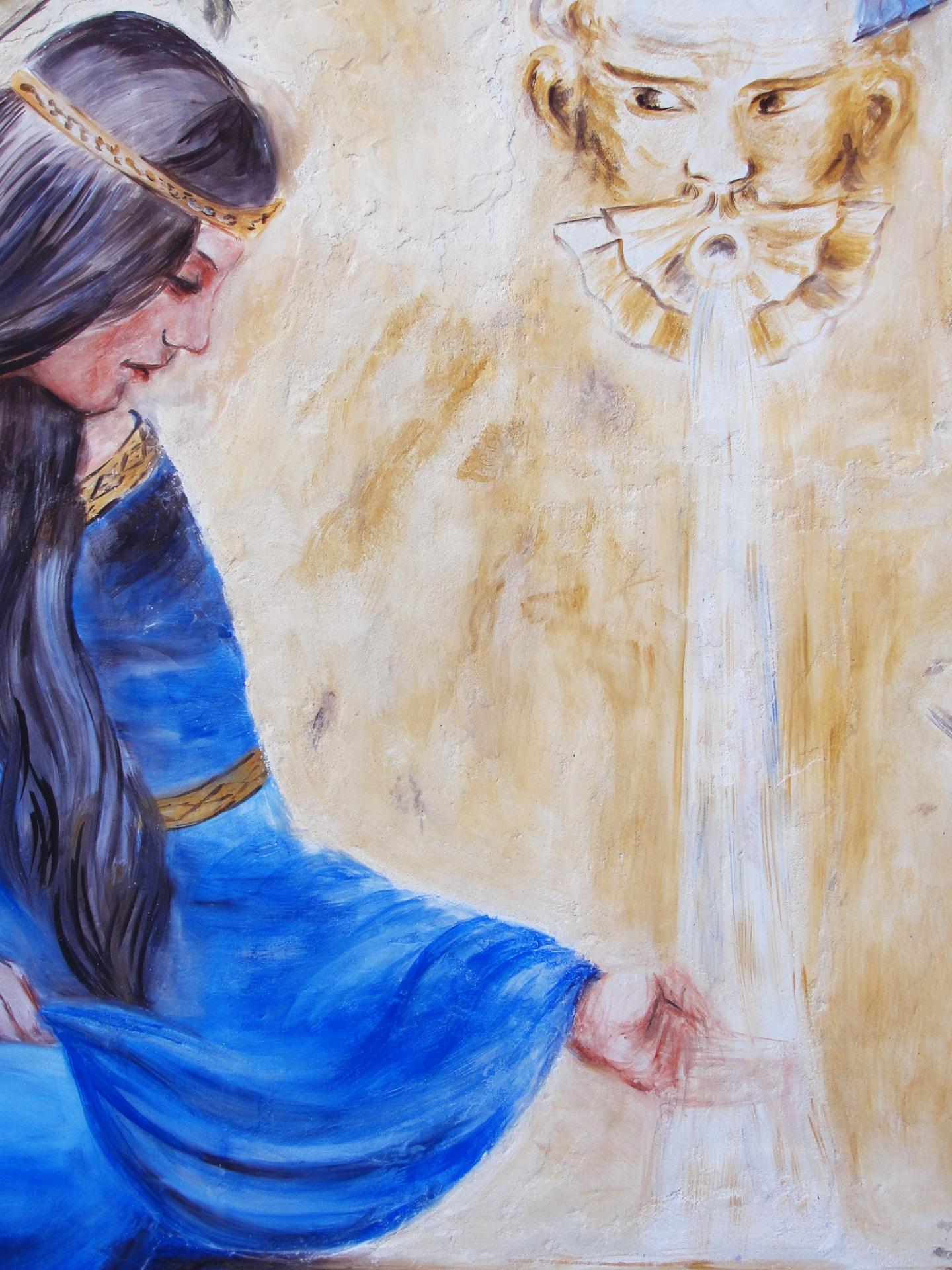 La Dame à la Fontaine — La dame