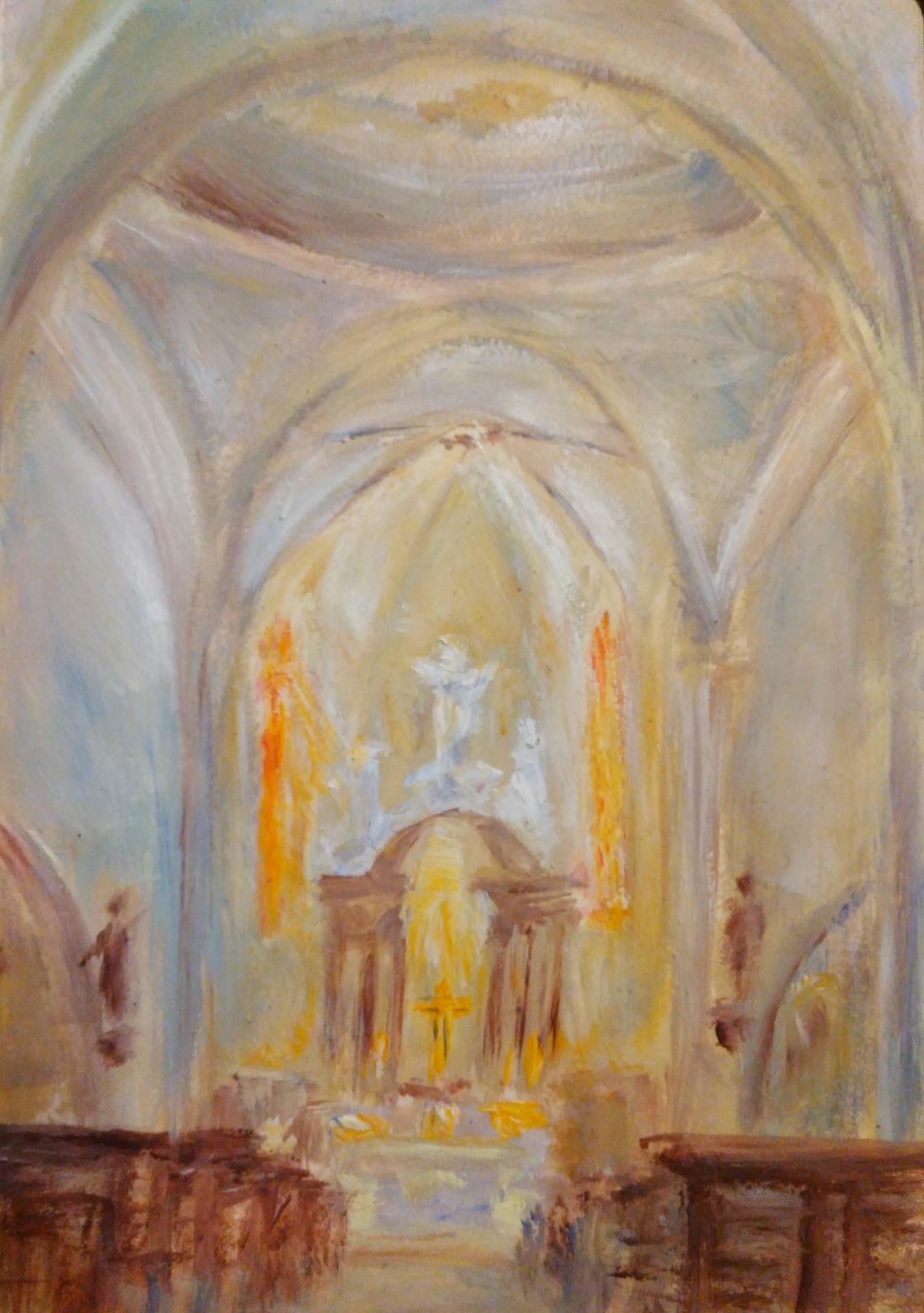 Eglise st sauveur de brignoles interieur peinture