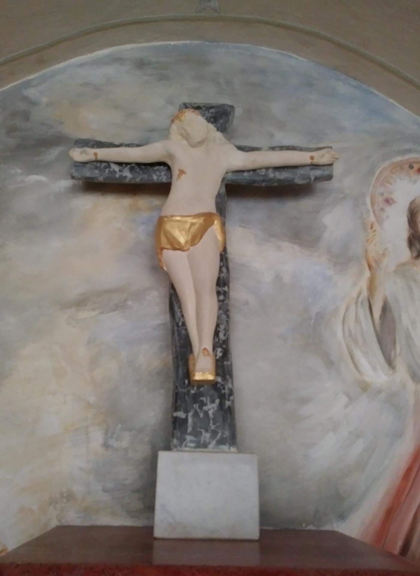 Ensemble fresque sculpture et mobilier liturgique de jean joseph chevalier 6