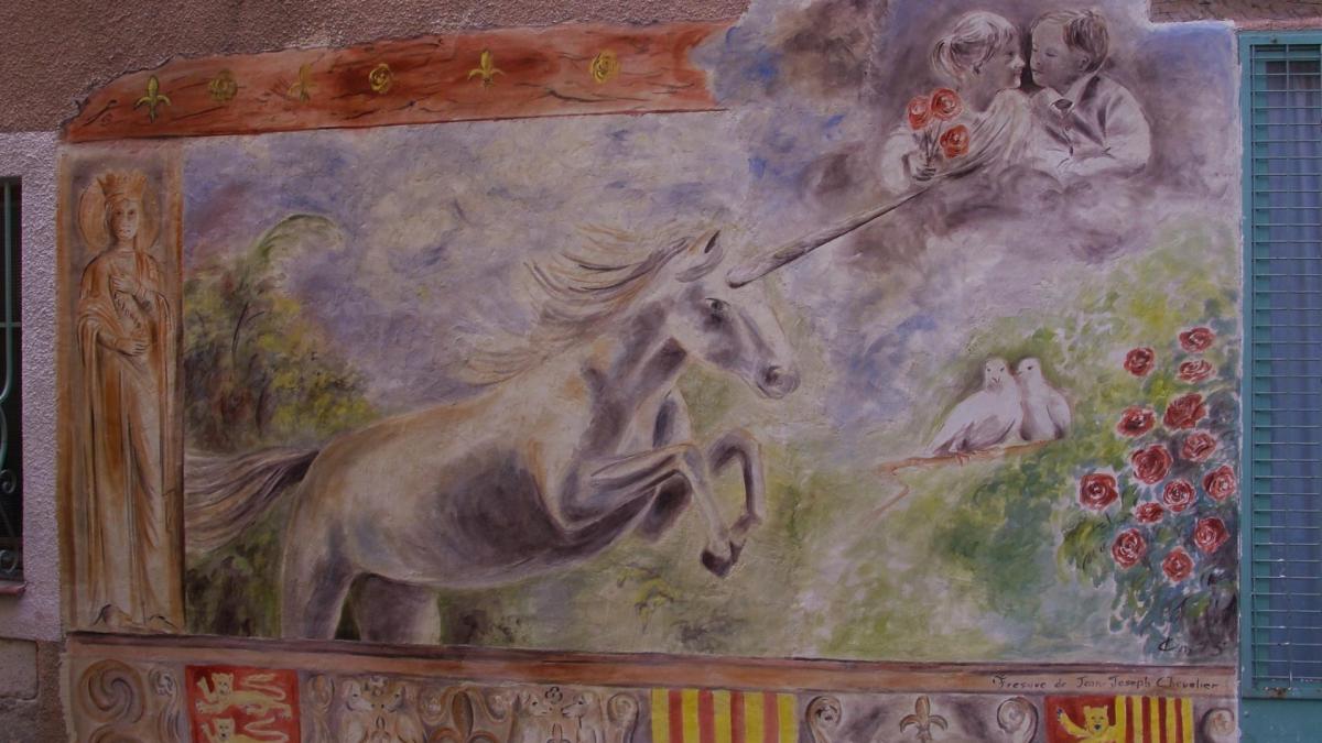 Fresque a la licorne a brignoles var par jean joseph chevalier 21