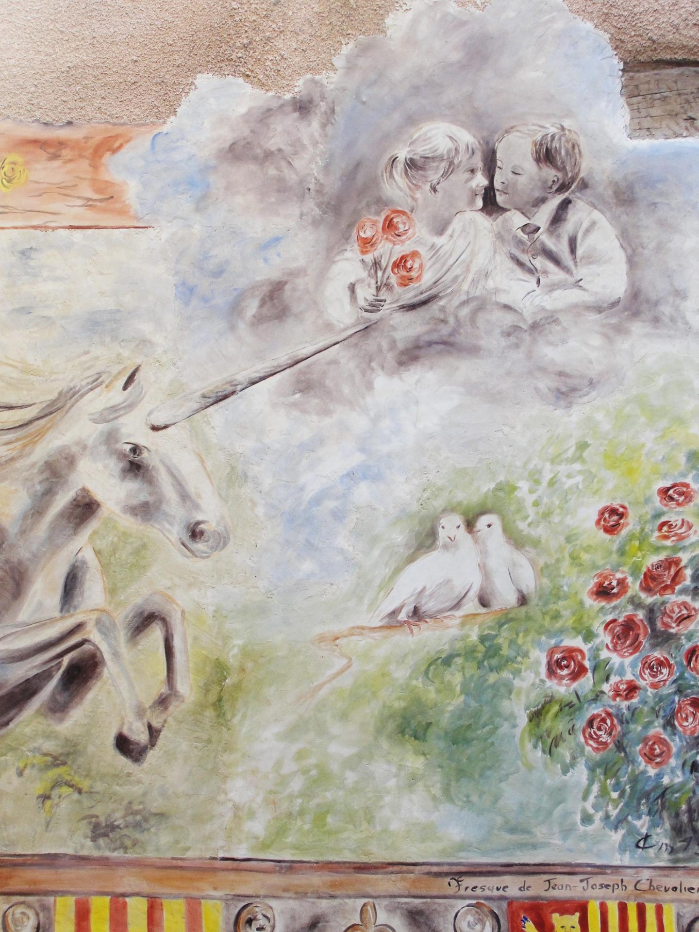 Fresque a la licorne a brignoles var par jean joseph chevalier 24