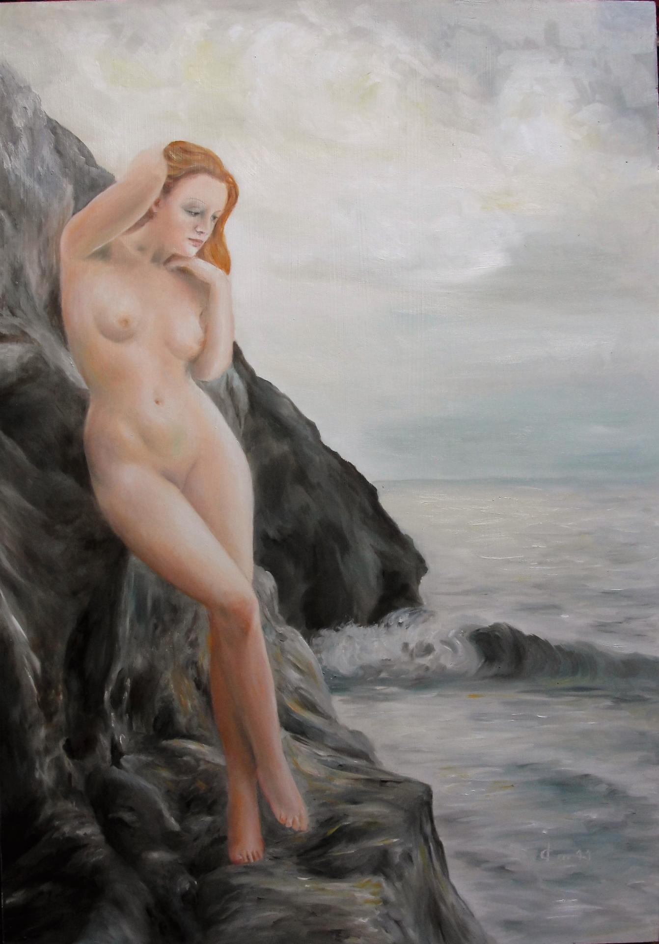 Peinture de nu par jean joseph chevalier 1