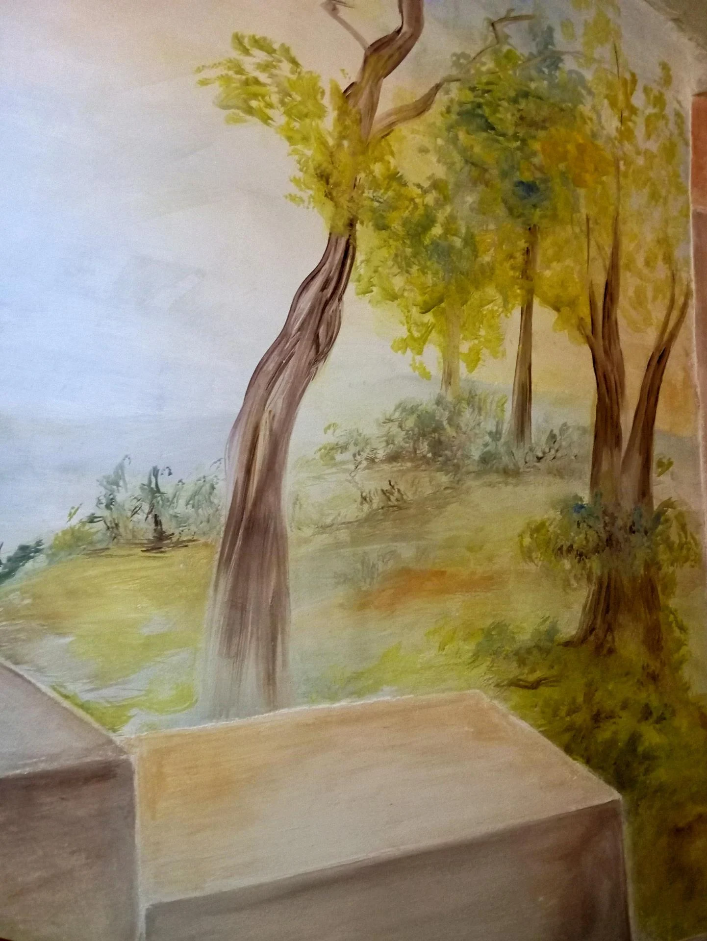 Perspective sur un paysage