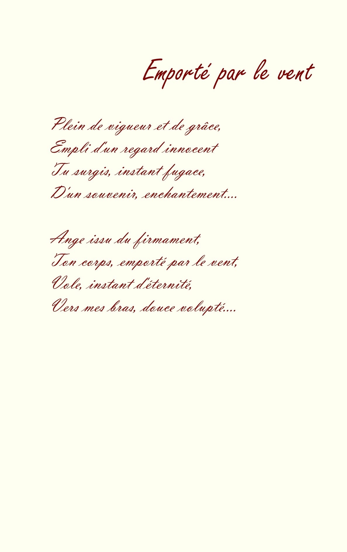 Recueil du rossignol poeme et sanguine de jean joseph chevalier 35