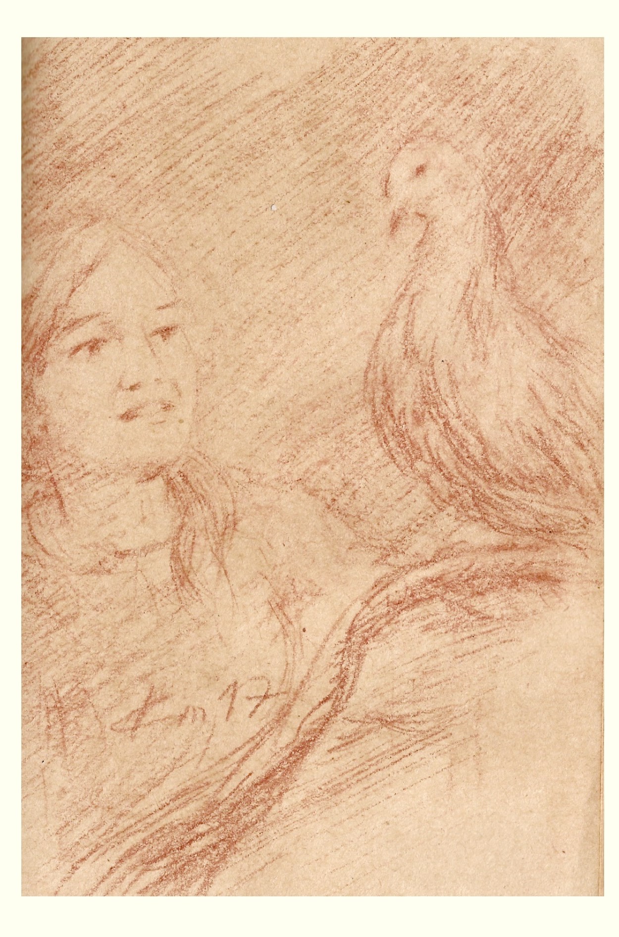 Recueil du rossignol poeme et sanguine de jean joseph chevalier 40