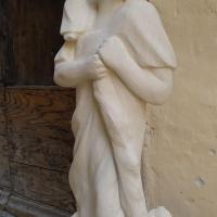 Sculpture sur pierre, ronde bosse, St Christophe, 3