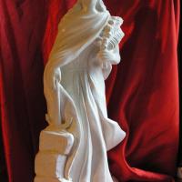 Sculpture sur pierre, ronde bosse de Ste Philomène, 2