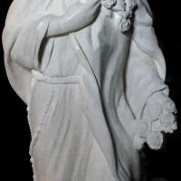Sculpture sur pierre, statue de Ste Thérèse en ronde bosse, 2
