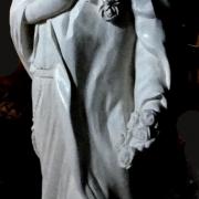 Sculpture sur pierre statue en ronde bosse ste therese de lisieux toulon 261