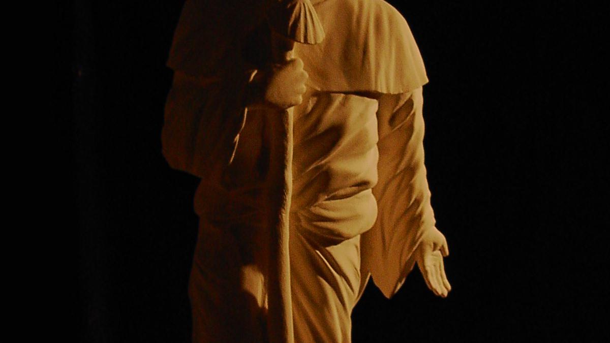 St jacques sculpture en pierre statue d 1 4m 8