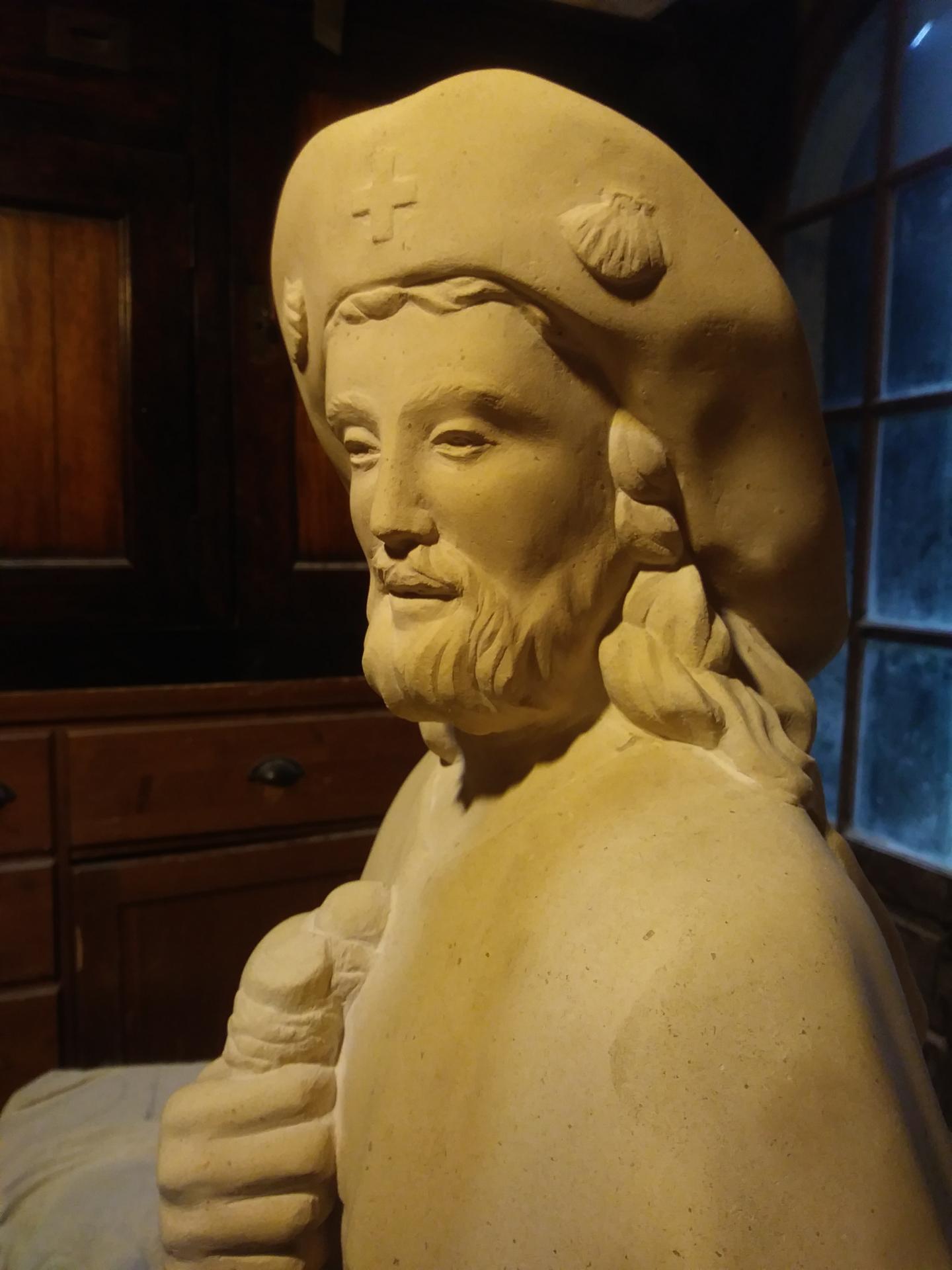 St jacques sculpture sur pierre statue de jean joseph chevalier 83