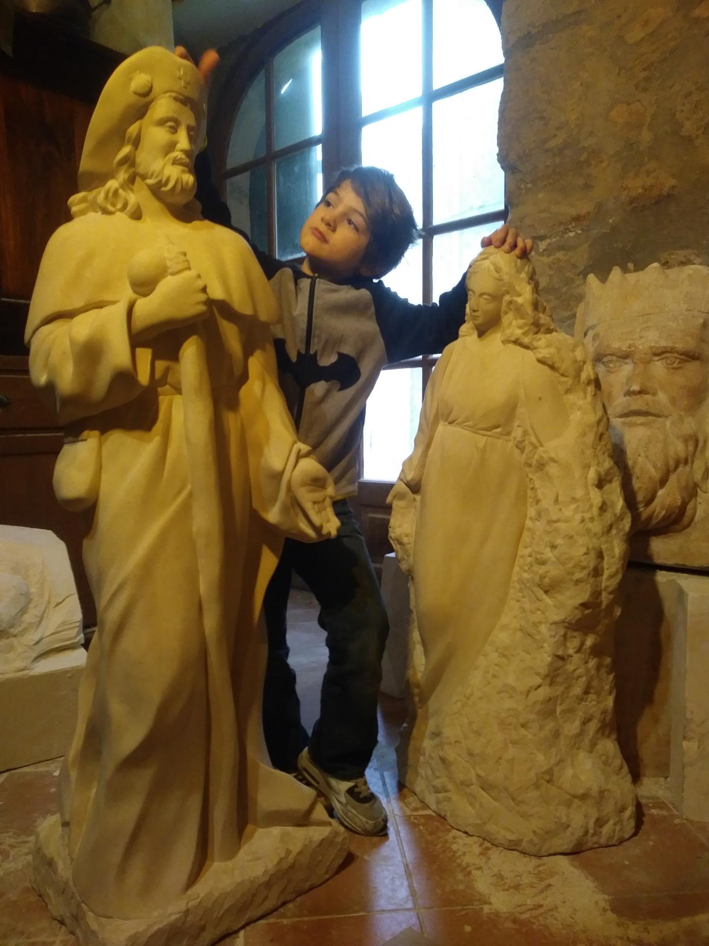 St jacques sculpture sur pierre statue de jean joseph chevalier 99