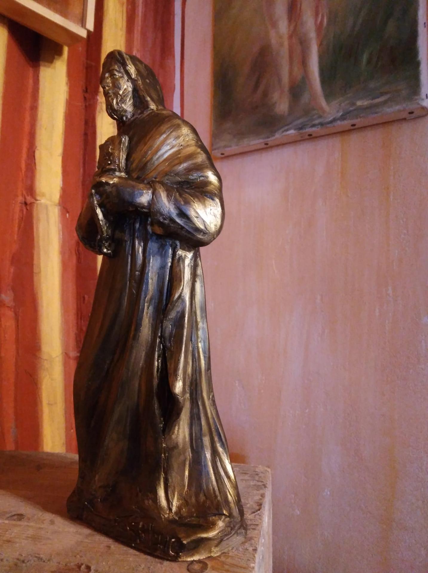 St luc sculpture en terre cuite de jean joseph chevalier 2