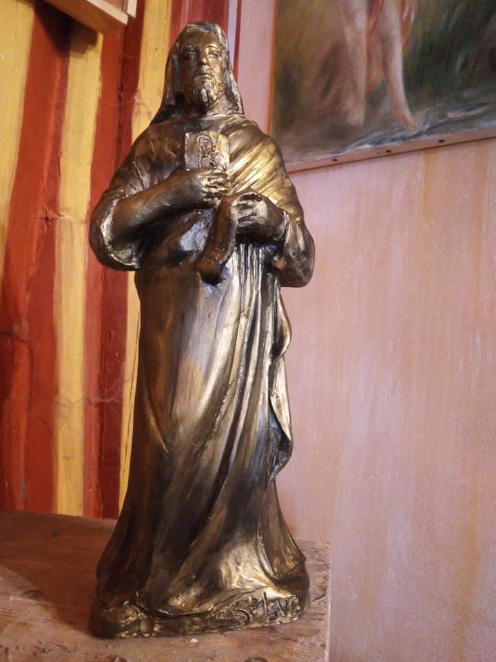 St luc sculpture en terre cuite de jean joseph chevalier 3