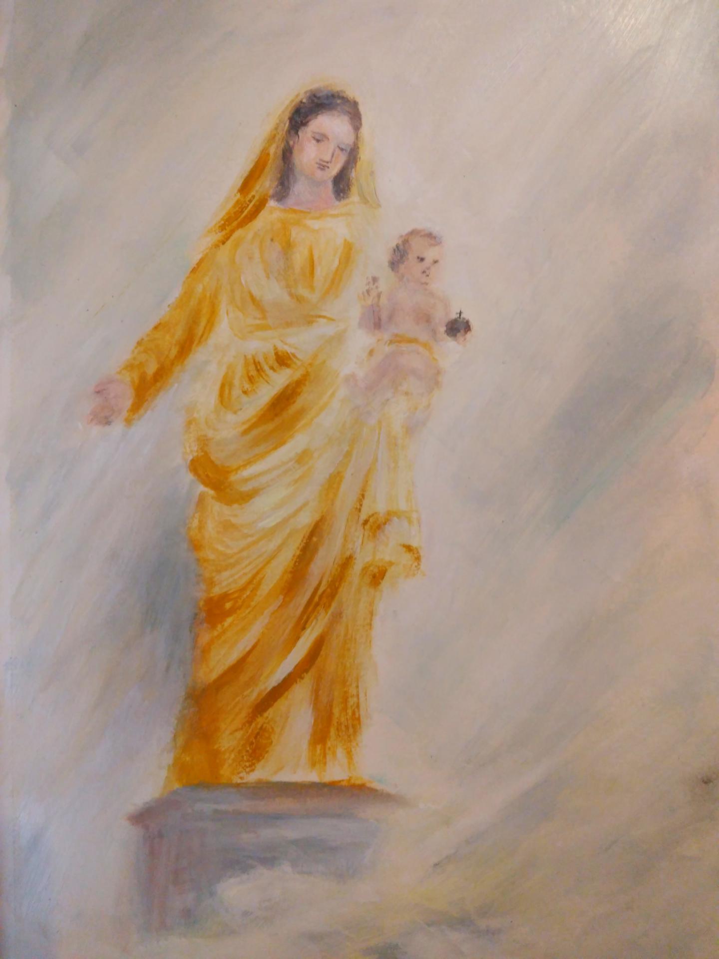 Vierge de l eglise st sauveur de brignoles